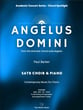 Angelus Domini SATB choral sheet music cover
